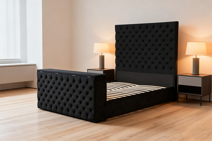 4652BG Höhenverstellbares TV-Motorbett für kleine Schlafzimmer