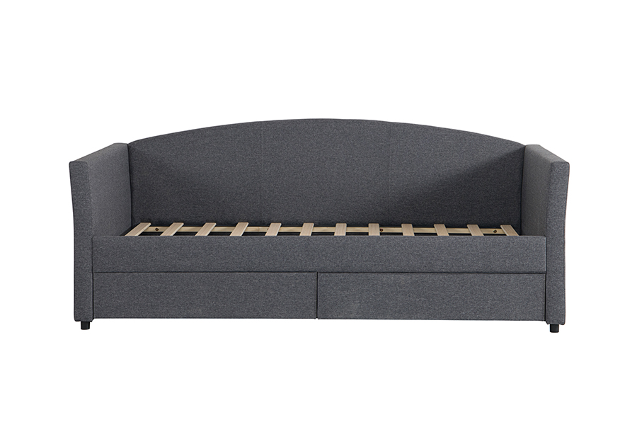 4271C Hautfreundliches Baumwoll-Leinen Schlafsofa mit Stauraum