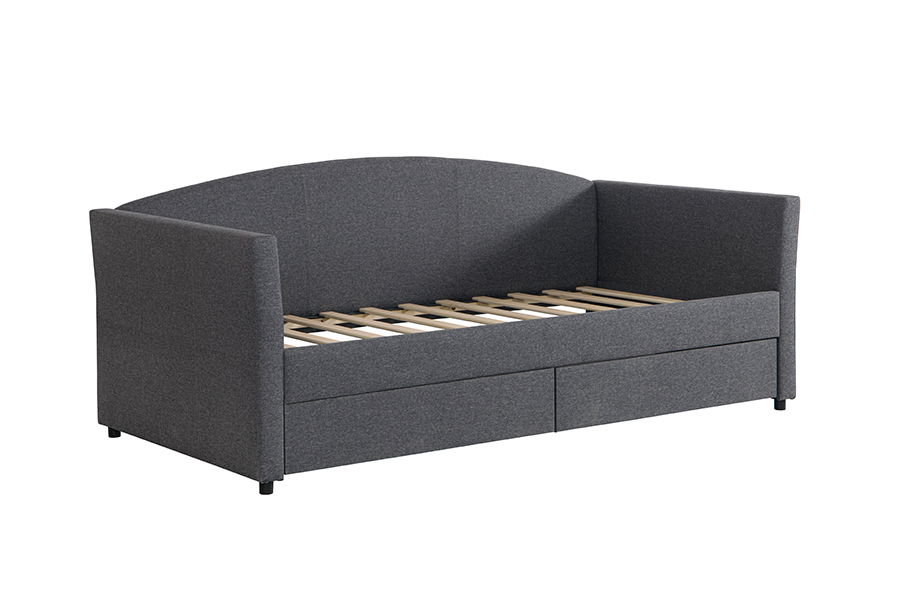 4271C Hautfreundliches Baumwoll-Leinen Schlafsofa mit Stauraum