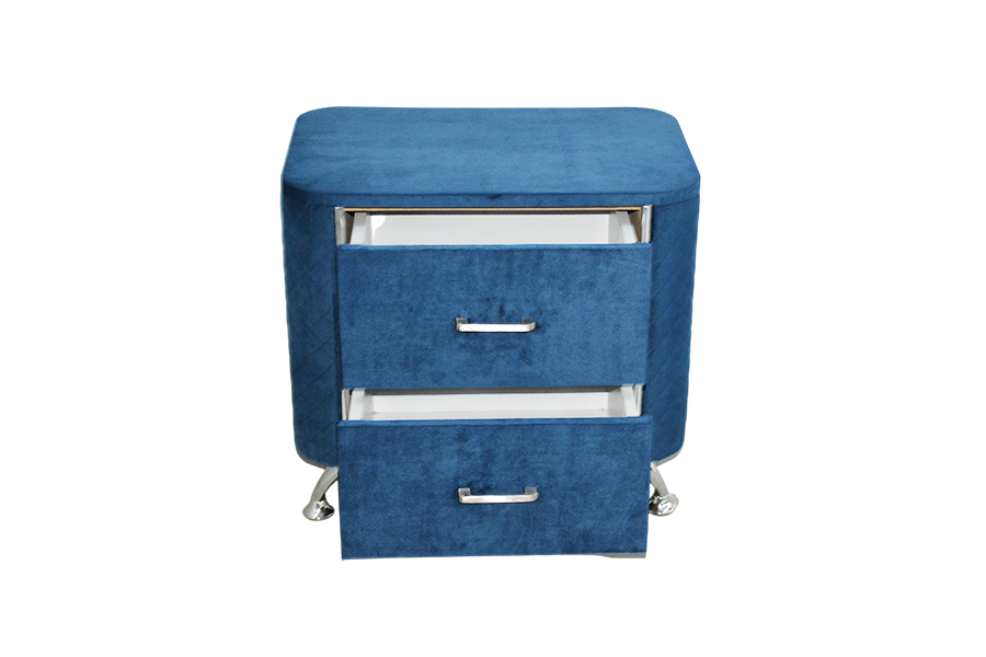 WSS954 Diamond Velvet Nachttisch / Bettisch