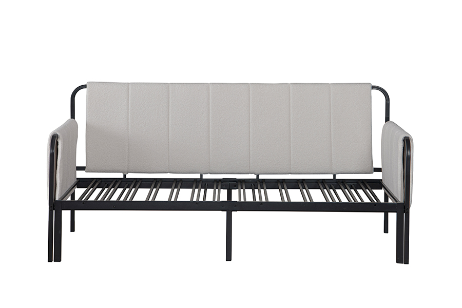 4712 Ausziehbares Sofabett mit Lammwollbezug