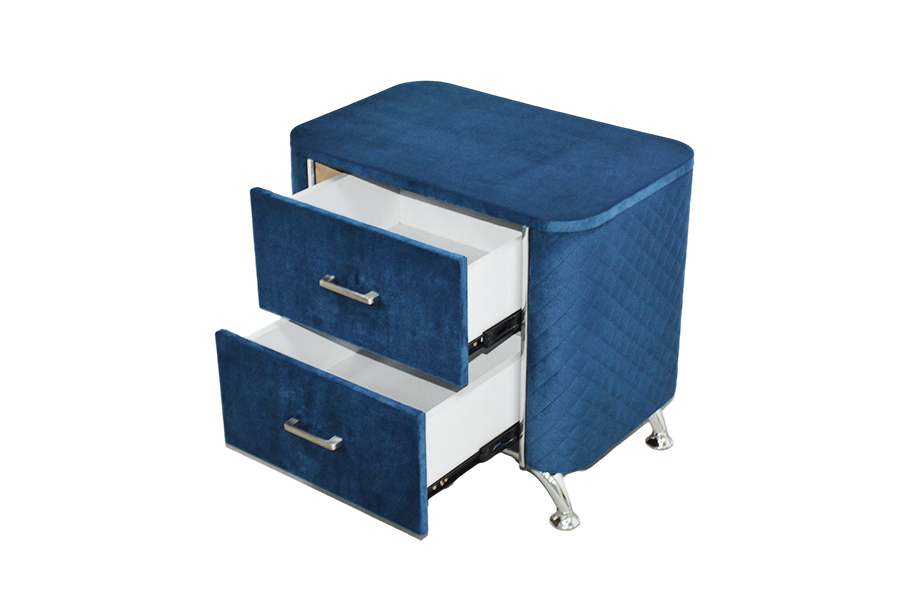 WSS954 Diamond Velvet Nachttisch / Bettisch