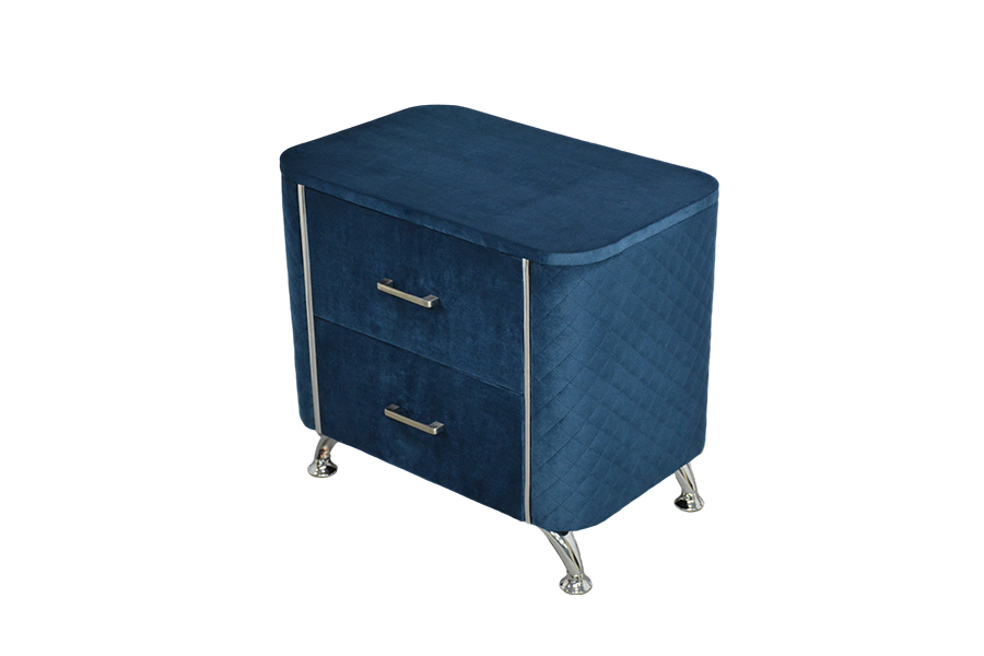 WSS954 Diamond Velvet Nachttisch / Bettisch