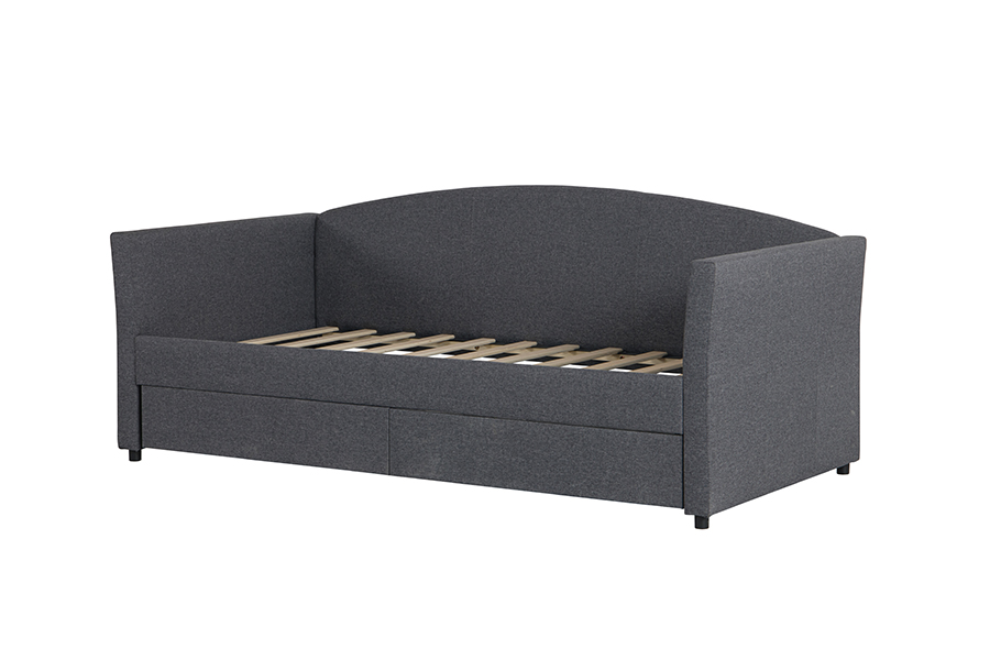 4271C Hautfreundliches Baumwoll-Leinen Schlafsofa mit Stauraum