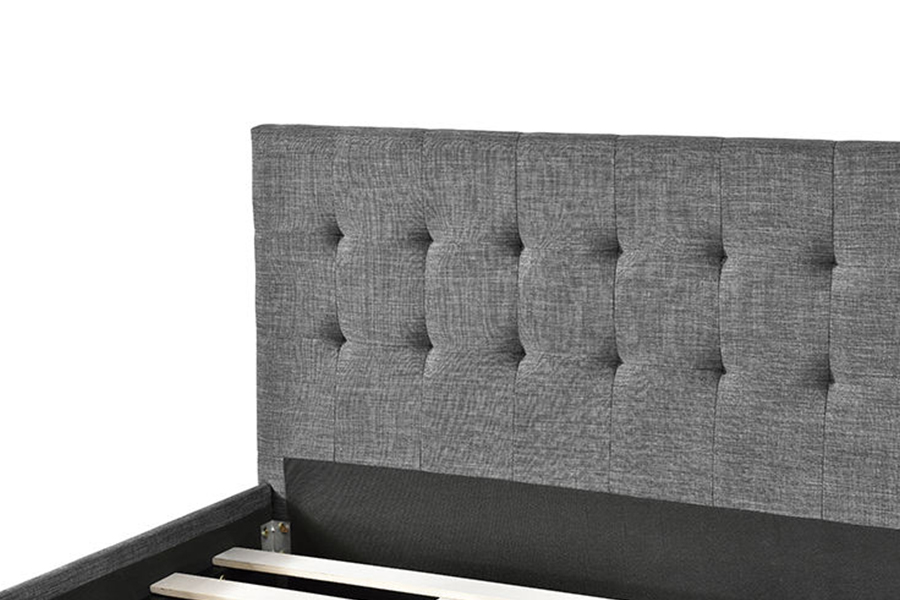1257 Modernes, dekoratives Polsterbett im Panel-Stil