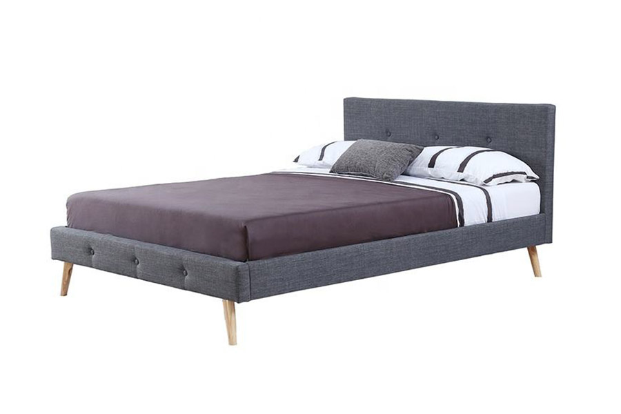 1368 Stilvolles Polsterbett im skandinavischen Design
