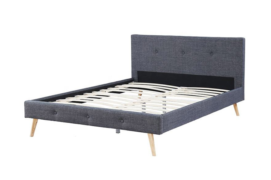 1368 Stilvolles Polsterbett im skandinavischen Design