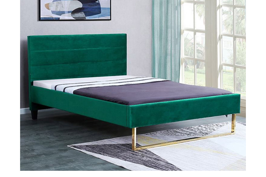 1347 Luxuriöses Kingsize-Bett, modernes Design, gepolstertes Bett