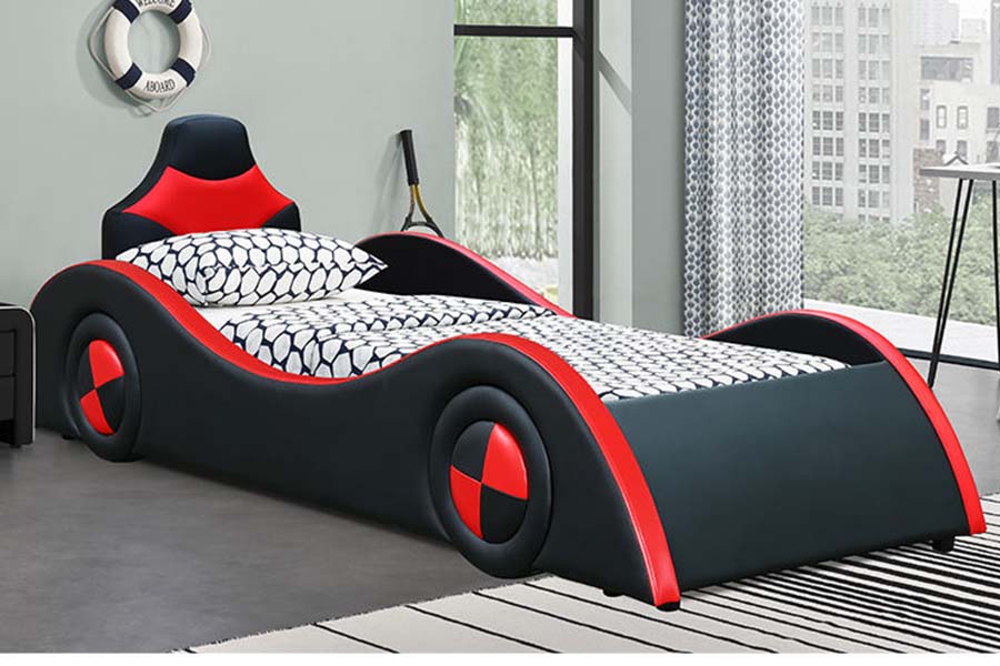 1510 Lederbett Cool Shape Autobetten für Kinder