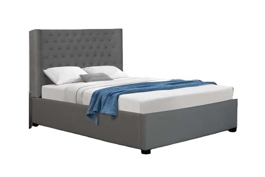 1500 Knöpfe Kopfteil Bett Stoffbett Polsterbett