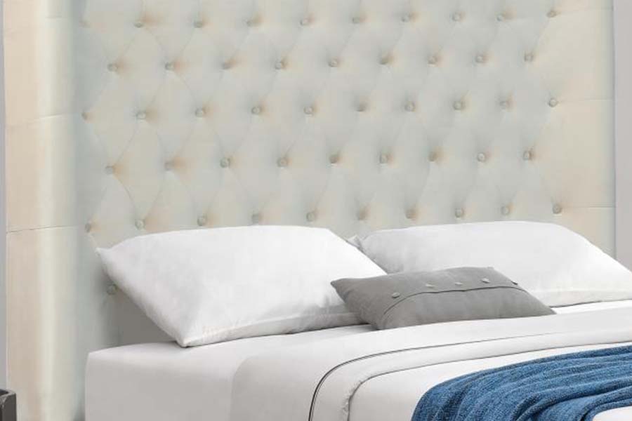 1500 Knöpfe Kopfteil Bett Stoffbett Polsterbett