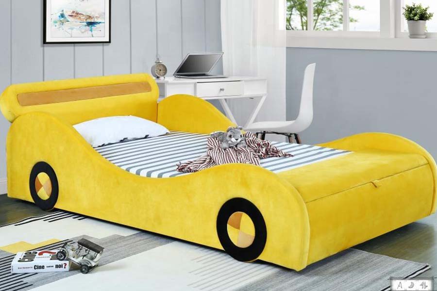 1497 S-förmige Autobetten im Super-Rennwagen-Stil für Kinder