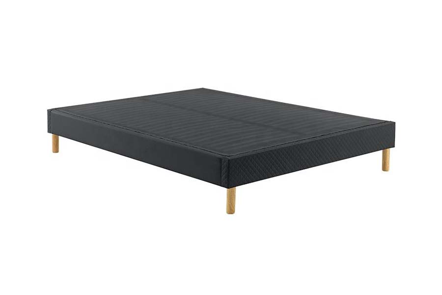 1469 Hochbett mit PU-Stoffpolsterung