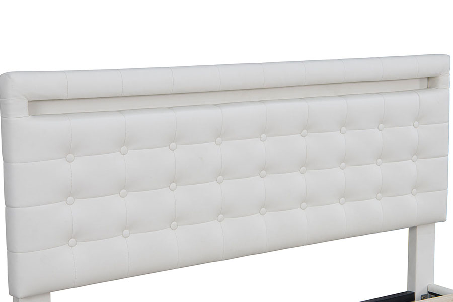 4209 Verstellbarer King-Size-Bettrahmen mit LED-Polsterung