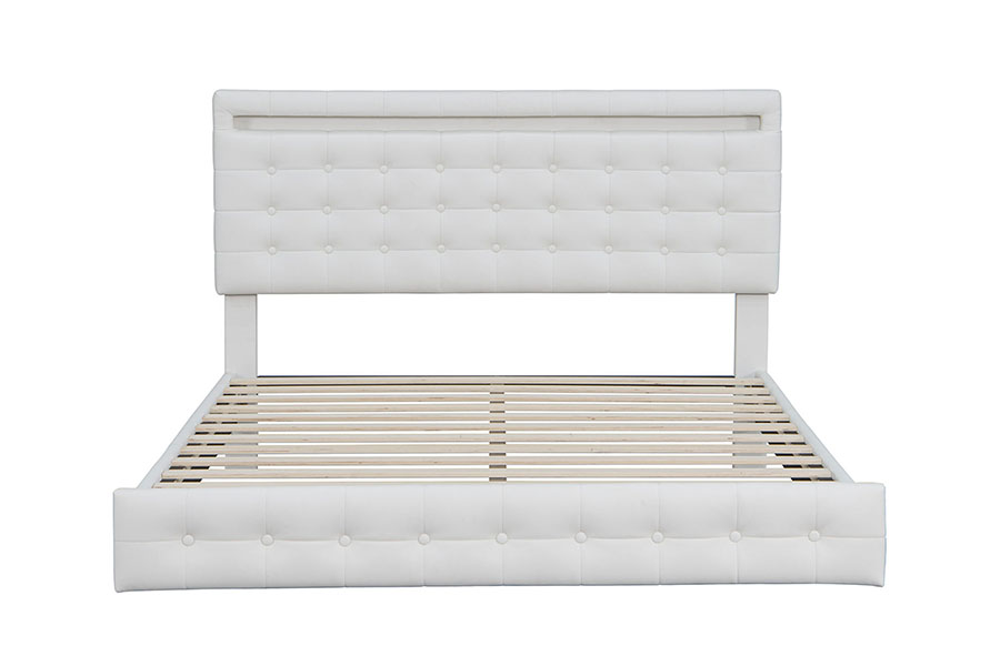 4209 Verstellbarer King-Size-Bettrahmen mit LED-Polsterung